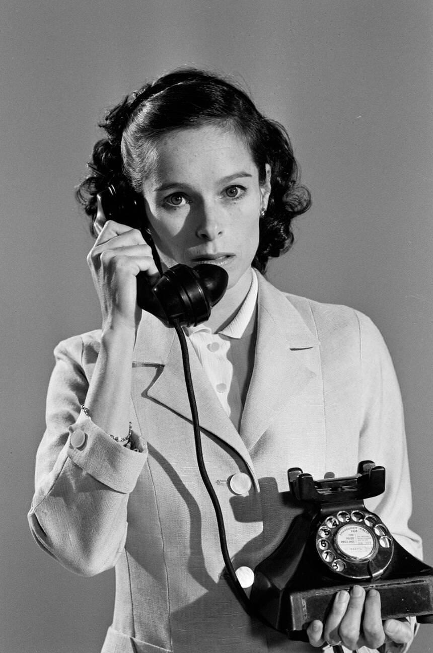 Geraldine Chaplin In &Amp;Quot;The Mirror Crack'D&Amp;Quot;, 1980.