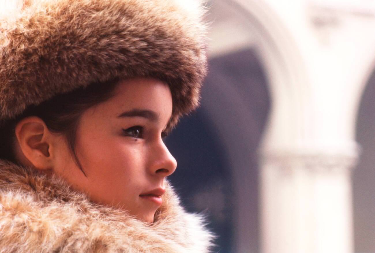 Geraldine Chaplin In London, January 1965.