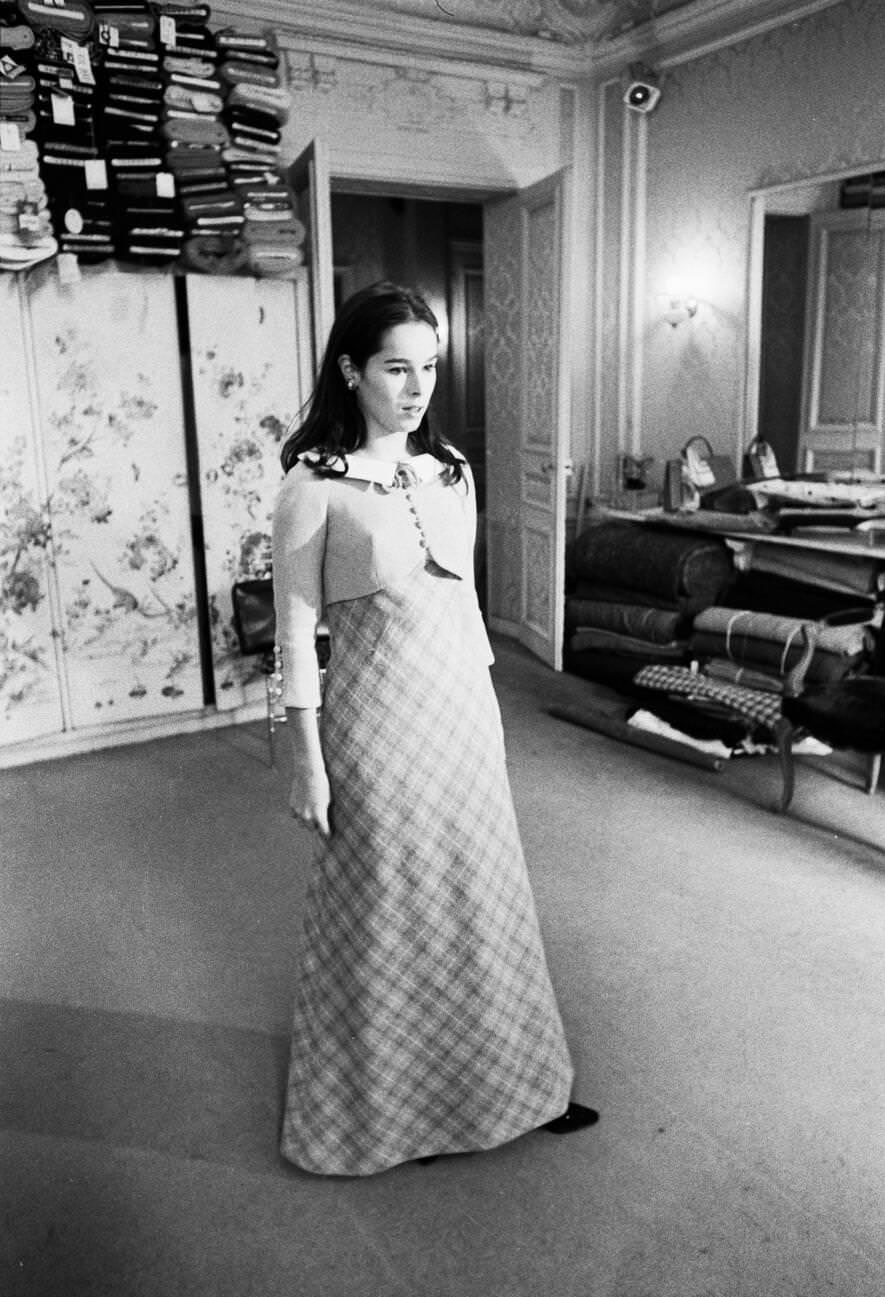 Geraldine Chaplin In London, January 1965.