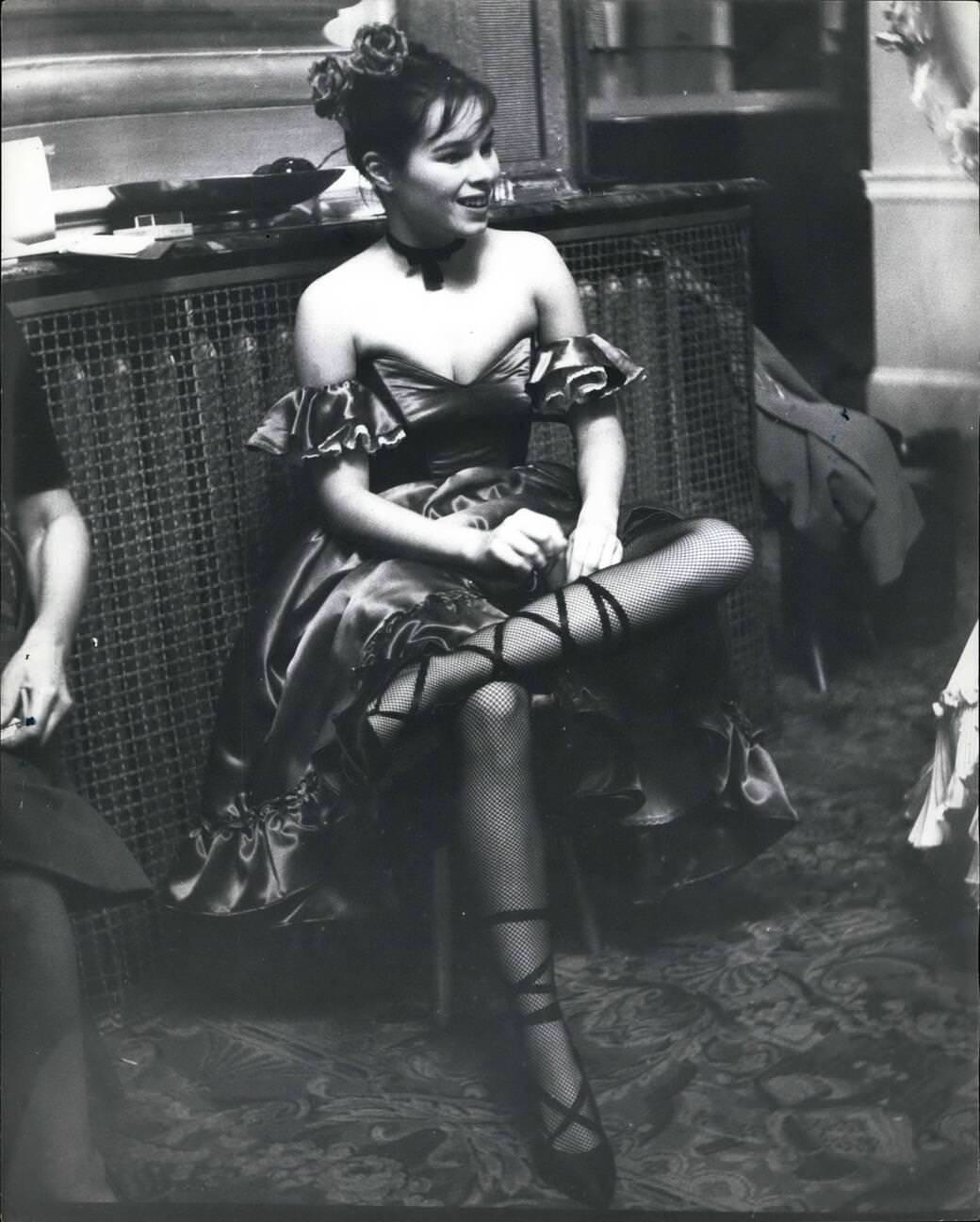 Geraldine Chaplin At The Royal School Of Ballet, December 19, 2011.