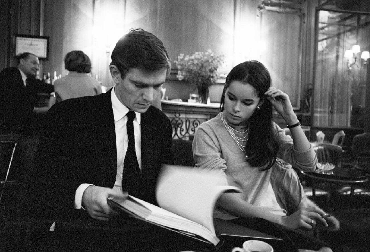 Geraldine Chaplin And Tom Courtenay.