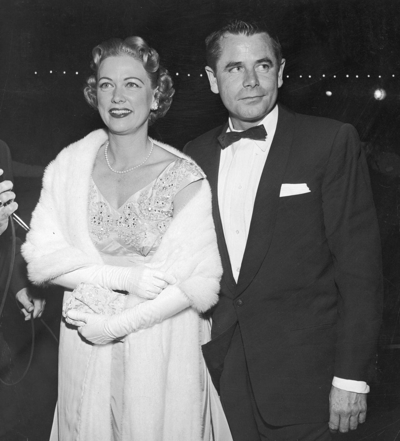 Glenn Ford With His Wife, Tap Dancer Eleanor Powell, Circa 1948.