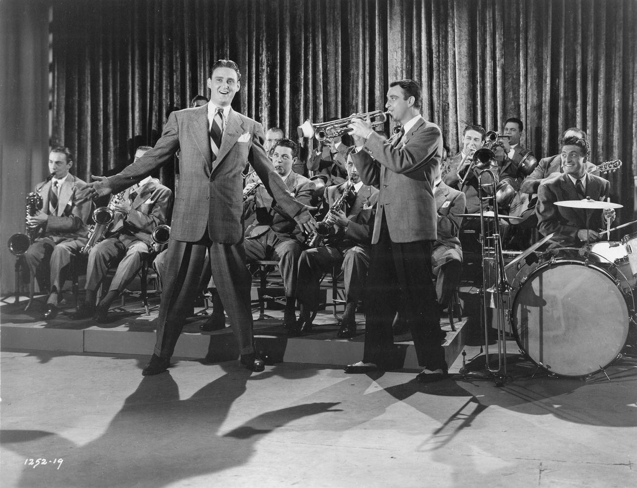 Sunny Dunham And His Jazz Band, Detroit, Michigan, Circa 1940.