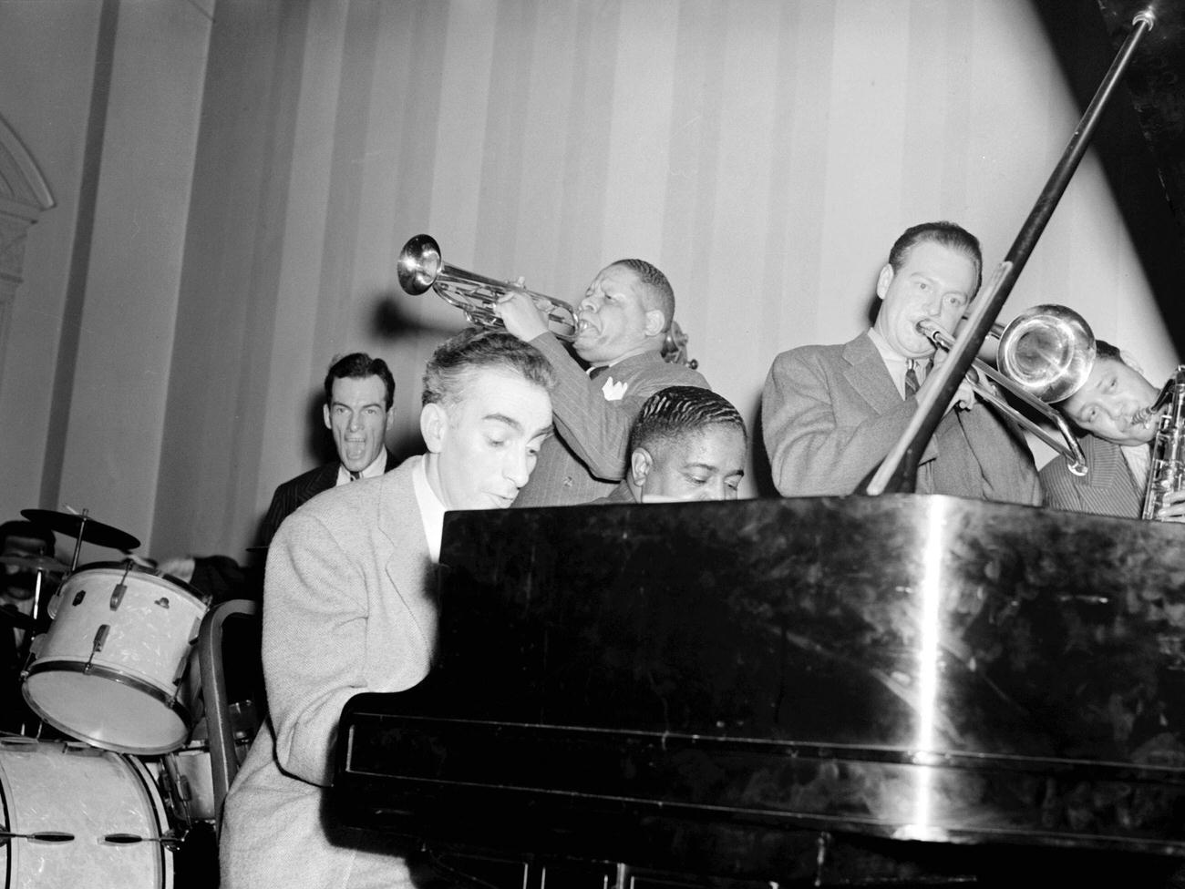 Billie Holiday At The Downbeat Club, New York City, Circa February 1947.