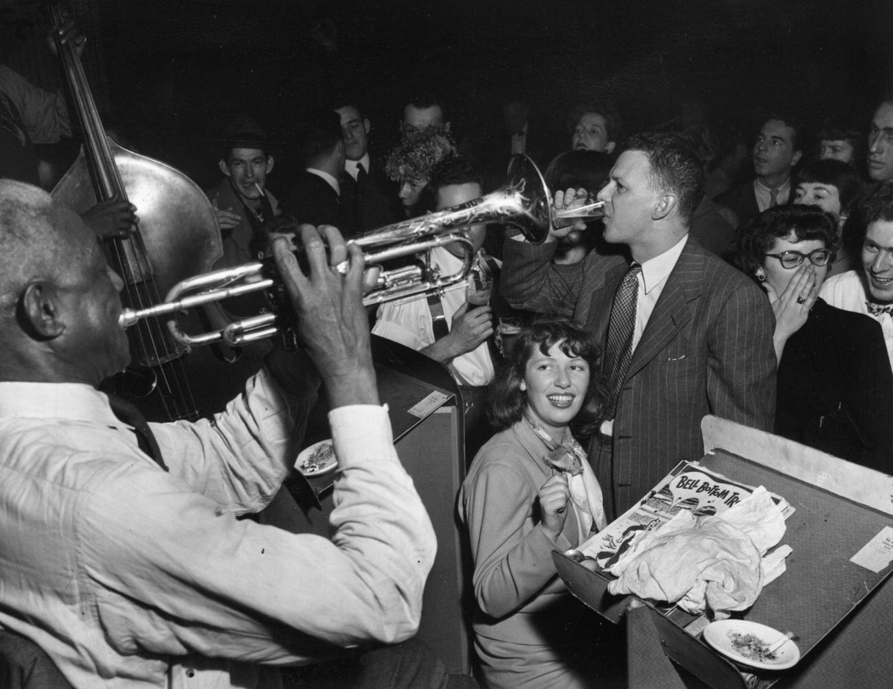 Dancers In Zoot Suits At Club Bali, Washington Dc, 4Th February 1944.