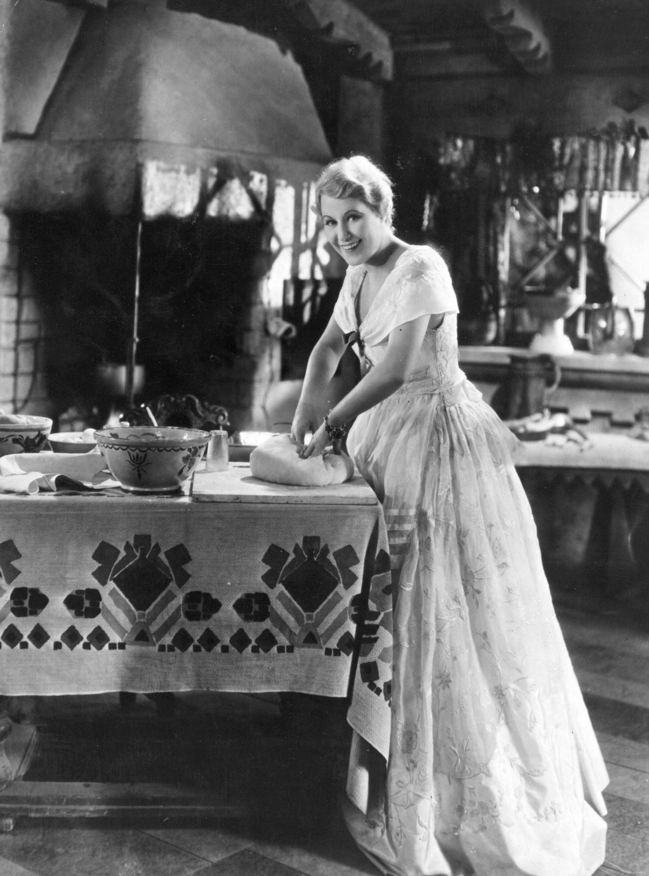 Grace Moore In Her First Starring Role As Jenny Lind In 'A Lady'S Morals', Directed By Sidney Franklin For Mgm, 1930.