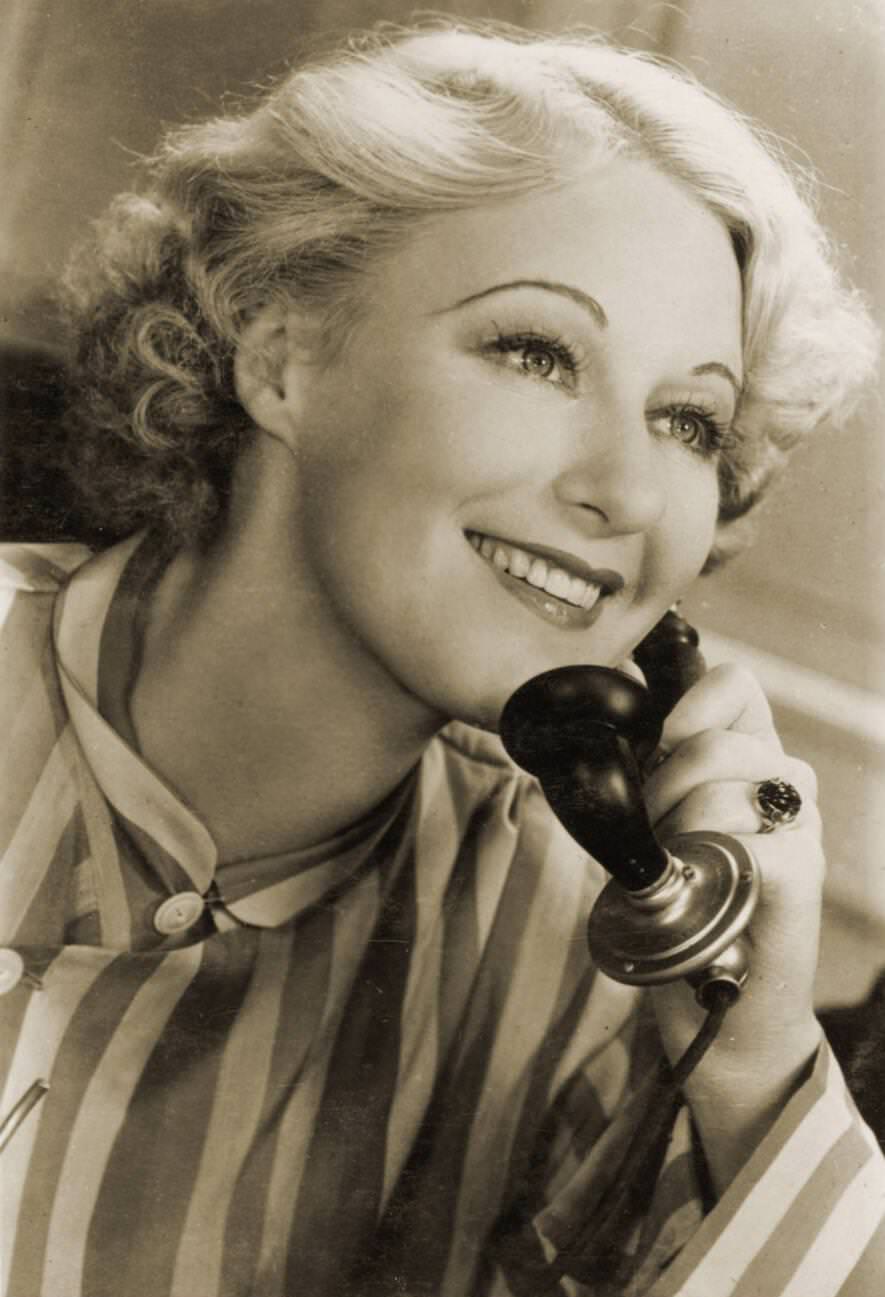 Grace Moore As 'Mary' In 'One Night Of Love,' 1934.