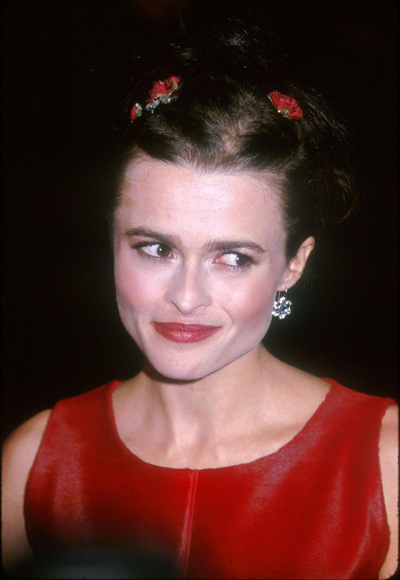 Helena Bonham Carter At The &Amp;Quot;Fight Club&Amp;Quot; Los Angeles Premiere, Mann'S Village Theater, Westwood, California.