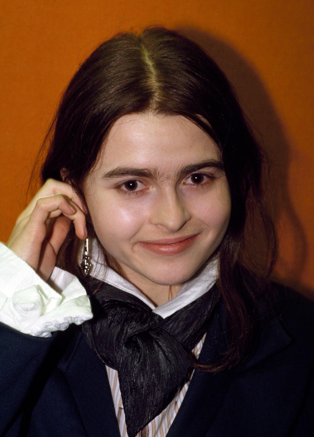 Helena Bonham Carter, 1986.