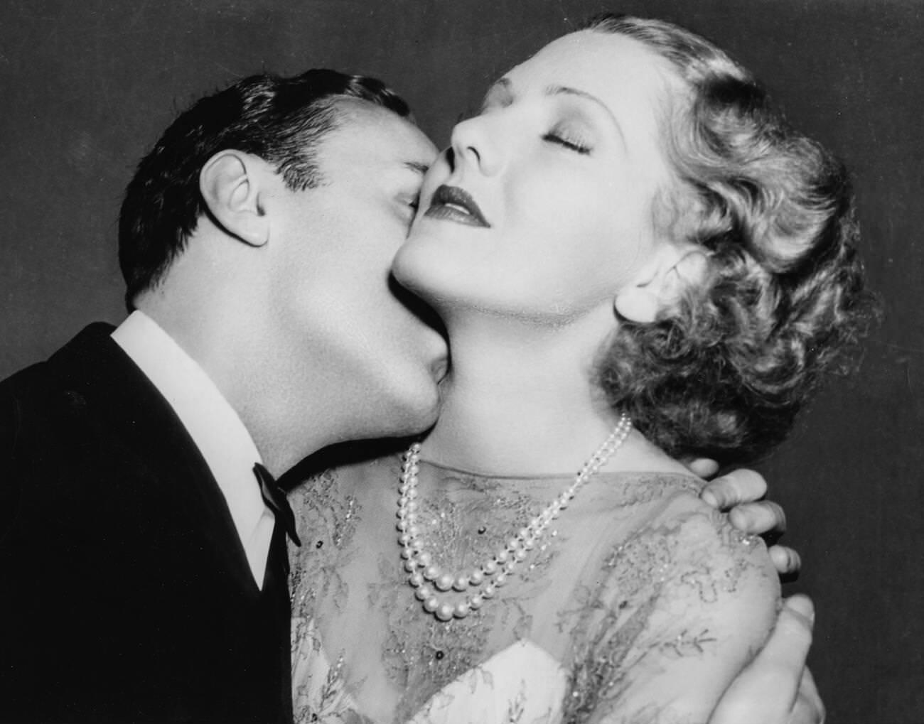 Jean Arthur And Charles Boyer In &Amp;Quot;History Is Made At Night&Amp;Quot;, 1937.