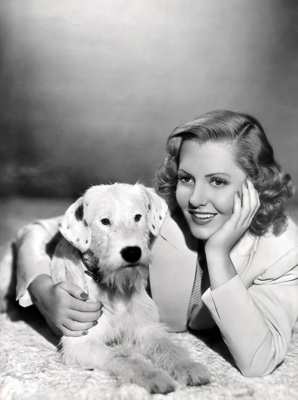Jean Arthur, Circa 1940.