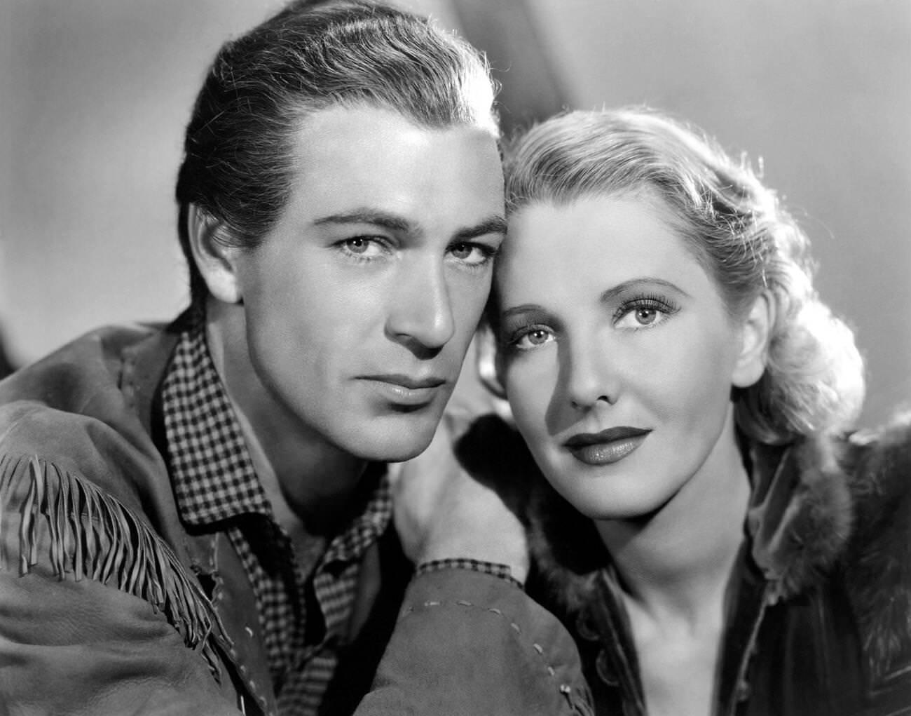 &Amp;Quot;The Plainsman&Amp;Quot;, 1936, With Gary Cooper And Jean Arthur.