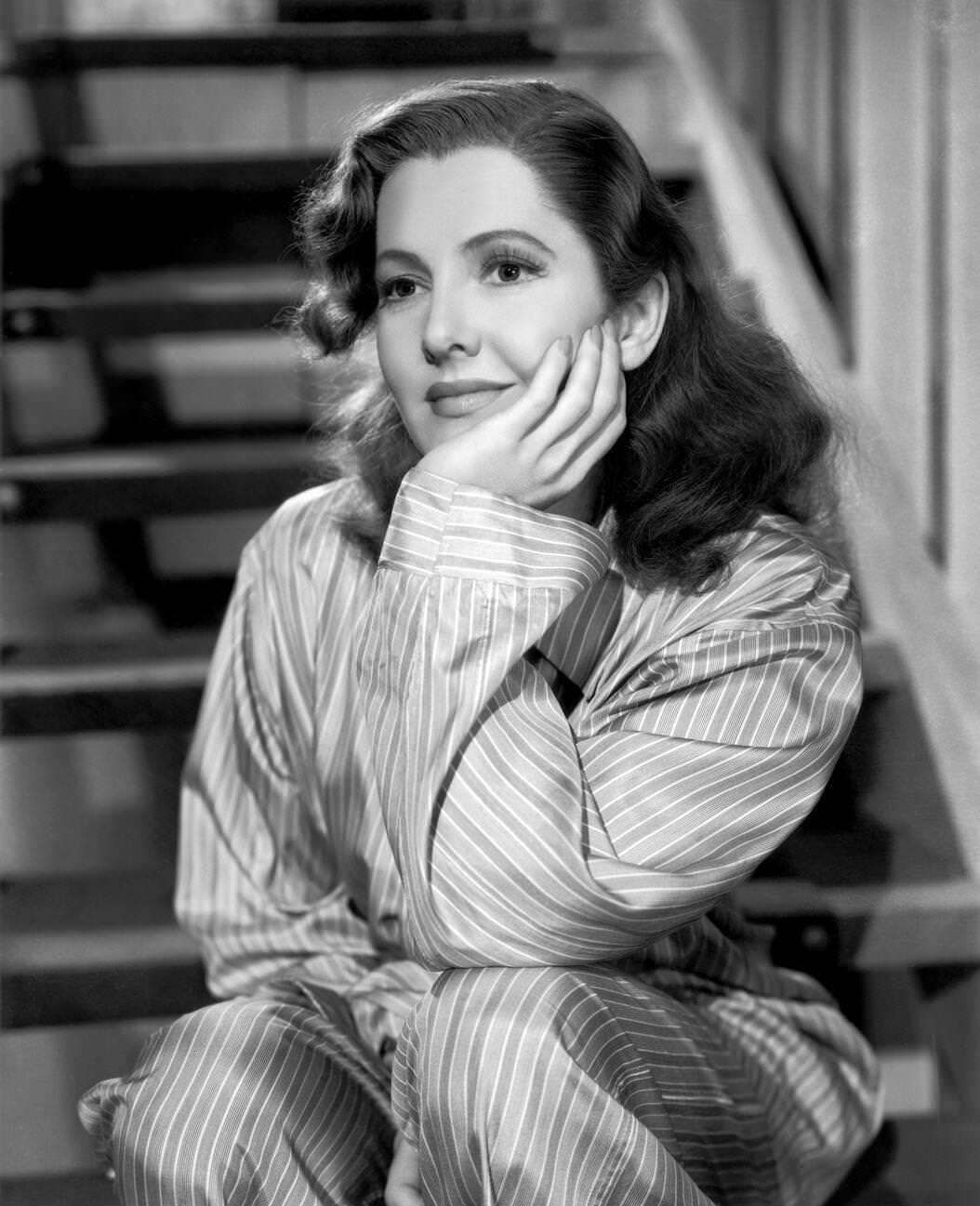 Jean Arthur In 'The Talk Of The Town', 1942.