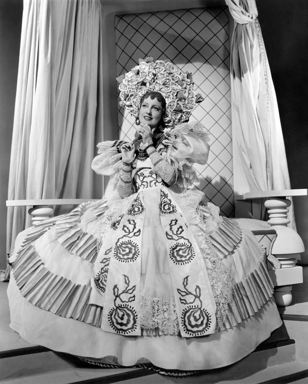 Jeanette Macdonald In 'Bitter Sweet'.