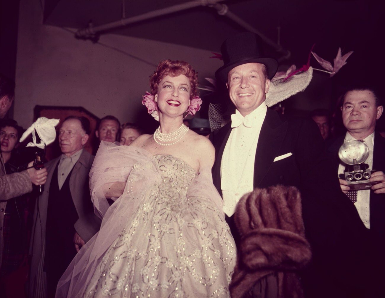 Jeanette Macdonald With Her Husband Gene Raymond, March 1955.