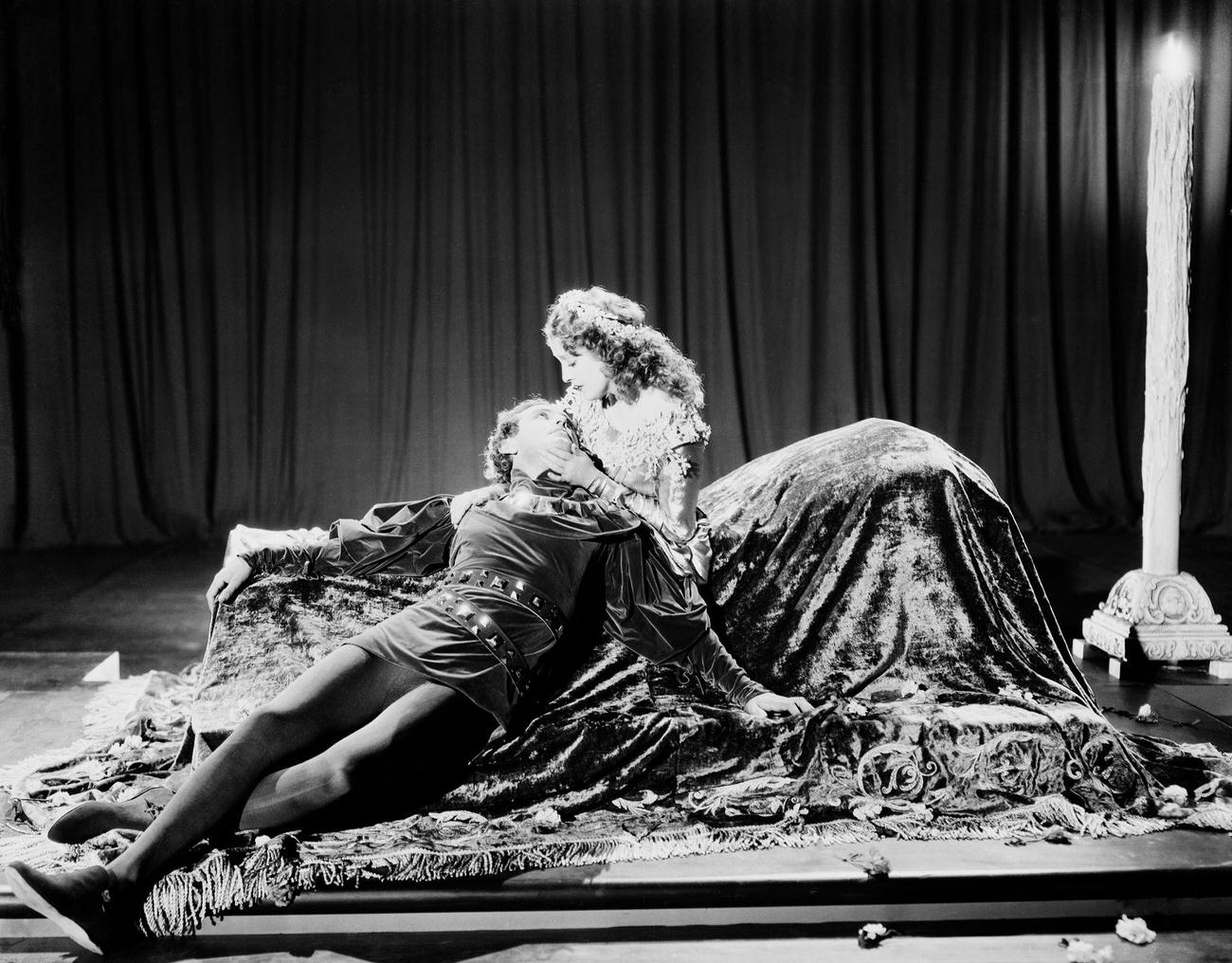 Jeanette Macdonald On A Divan In 'Rose Marie', 1936.