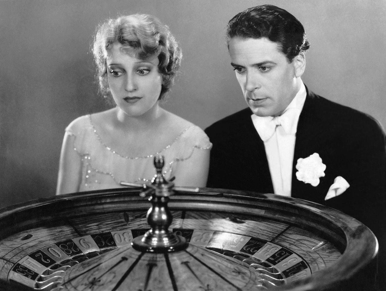 Jeanette Macdonald And Jack Buchanan In 'Monte Carlo', 1930.