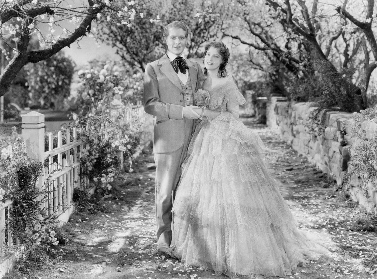 Nelson Eddy And Jeanette Macdonald In 'Maytime', 1937.