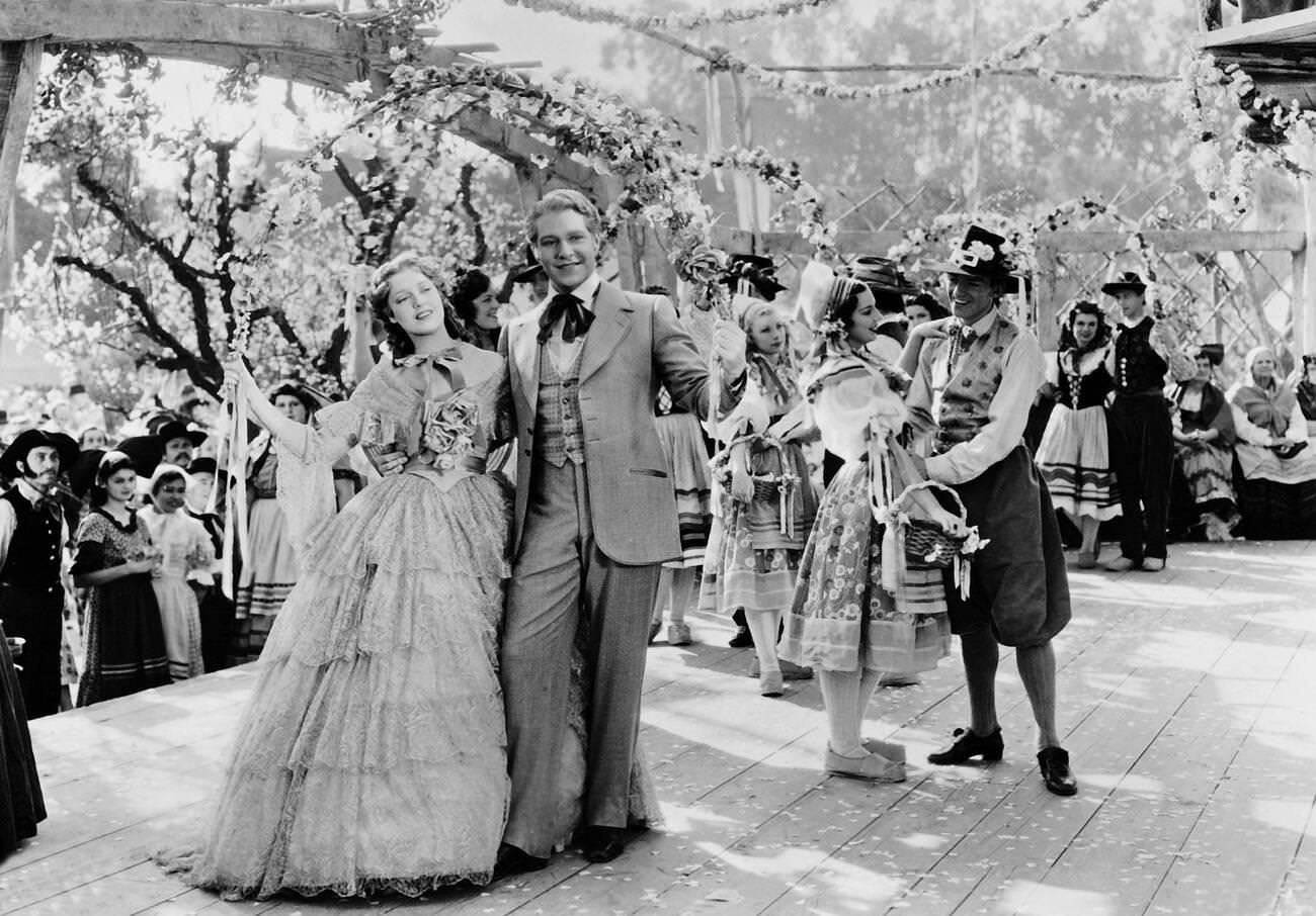 Jeanette Macdonald And Nelson Eddy Star In &Amp;Quot;Maytime,&Amp;Quot; 1937.