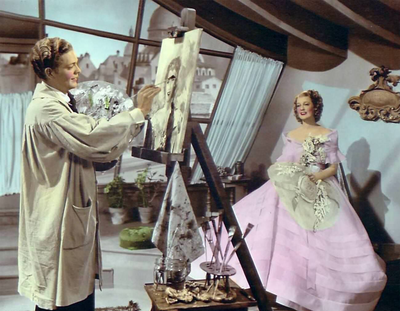 Jeanette Macdonald And Nelson Eddy In &Amp;Quot;Sweethearts&Amp;Quot; 1938