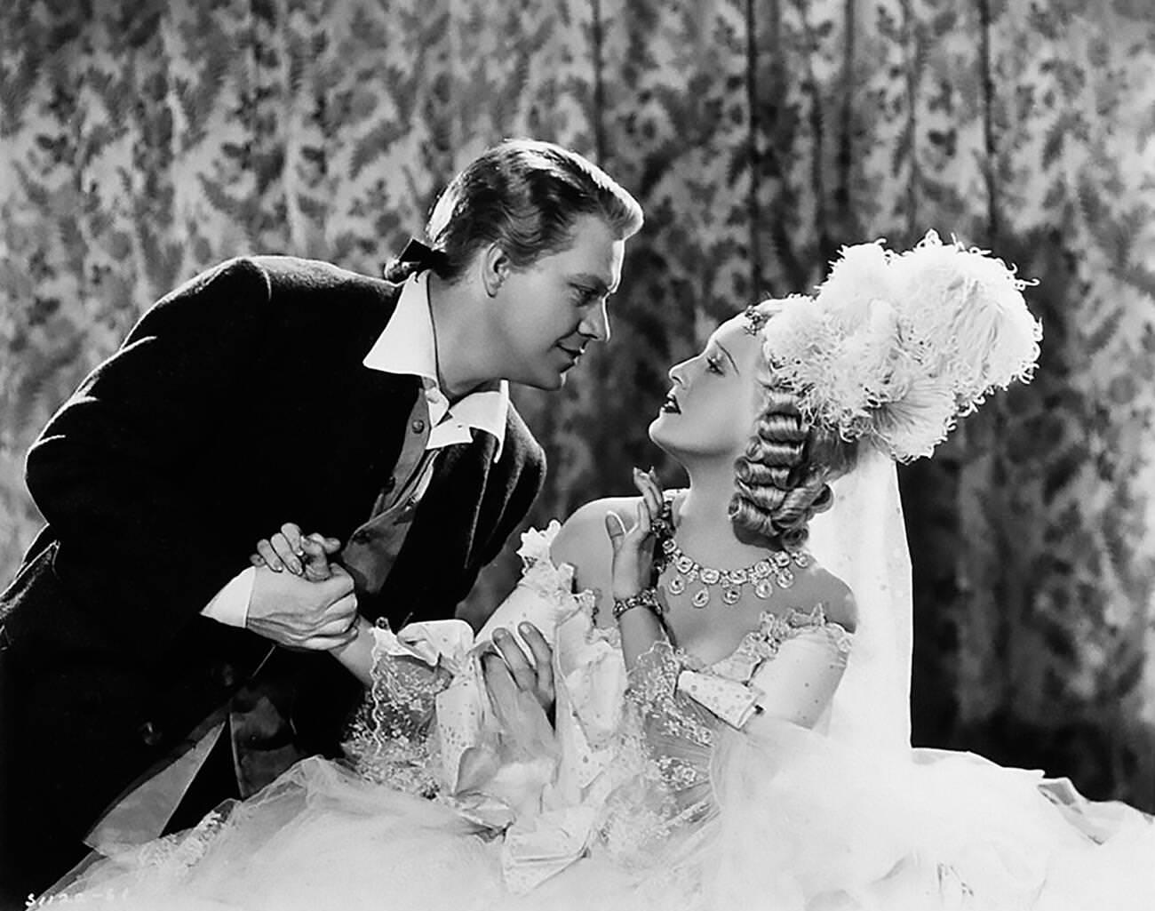Jeanette Macdonald And Nelson Eddy In &Amp;Quot;New Moon&Amp;Quot;, 1940