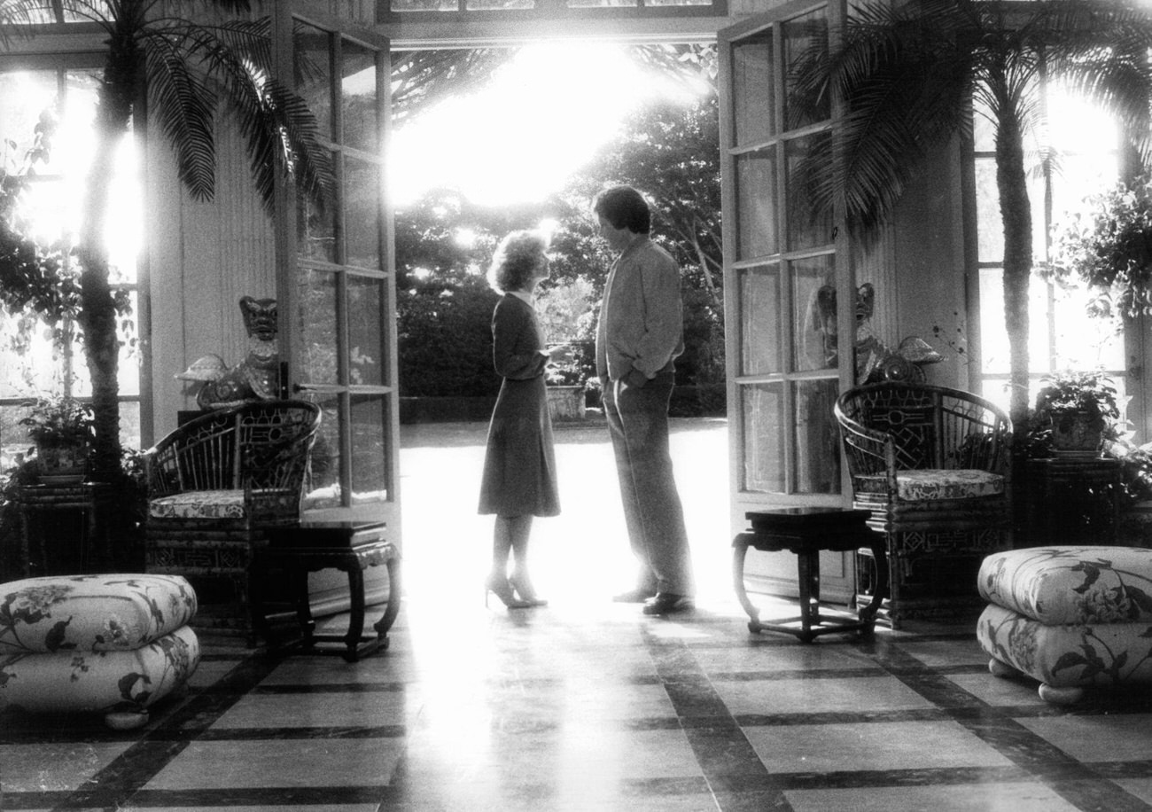 Julie Christie And Warren Beatty In A Scene From 'Heaven Can Wait', 1978.