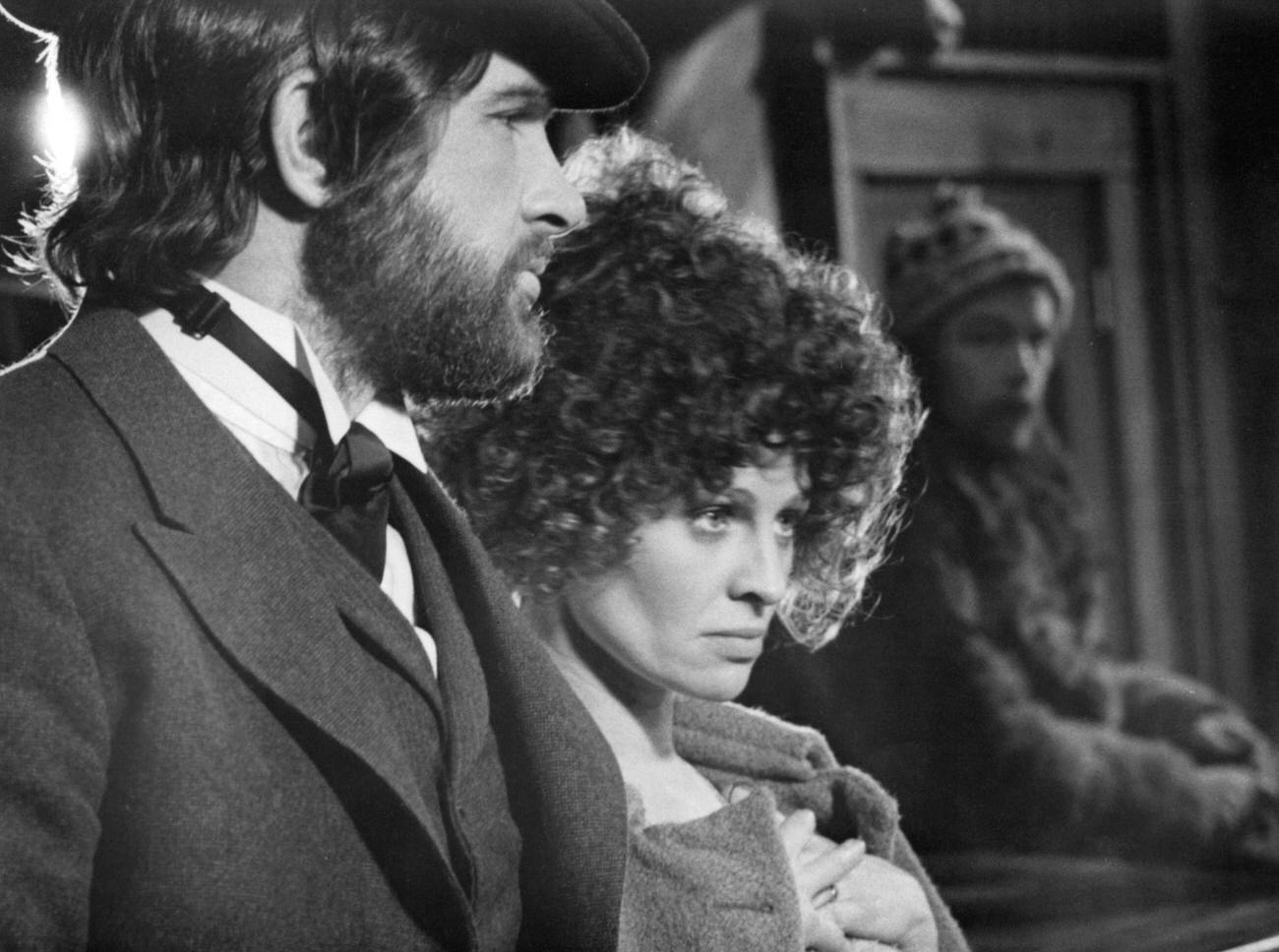 Warren Beatty And Julie Christie In 'Mccabe &Amp;Amp; Mrs. Miller', 1971.