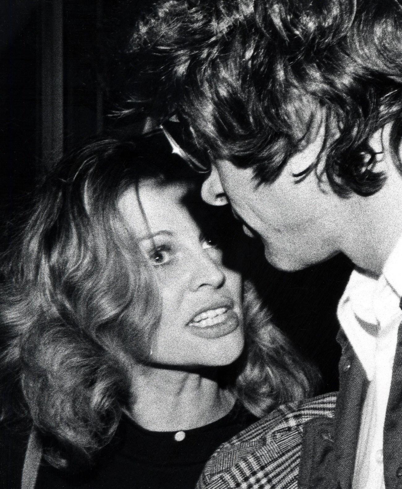 Julie Christie And Warren Beatty At The Preview Of &Amp;Quot;Uncle Vanya&Amp;Quot;, May 26, 1973.