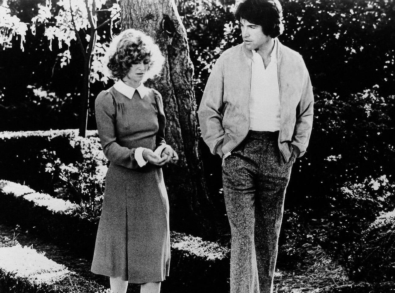 Julie Christie And Warren Beatty In 'Heaven Can Wait', 1978.