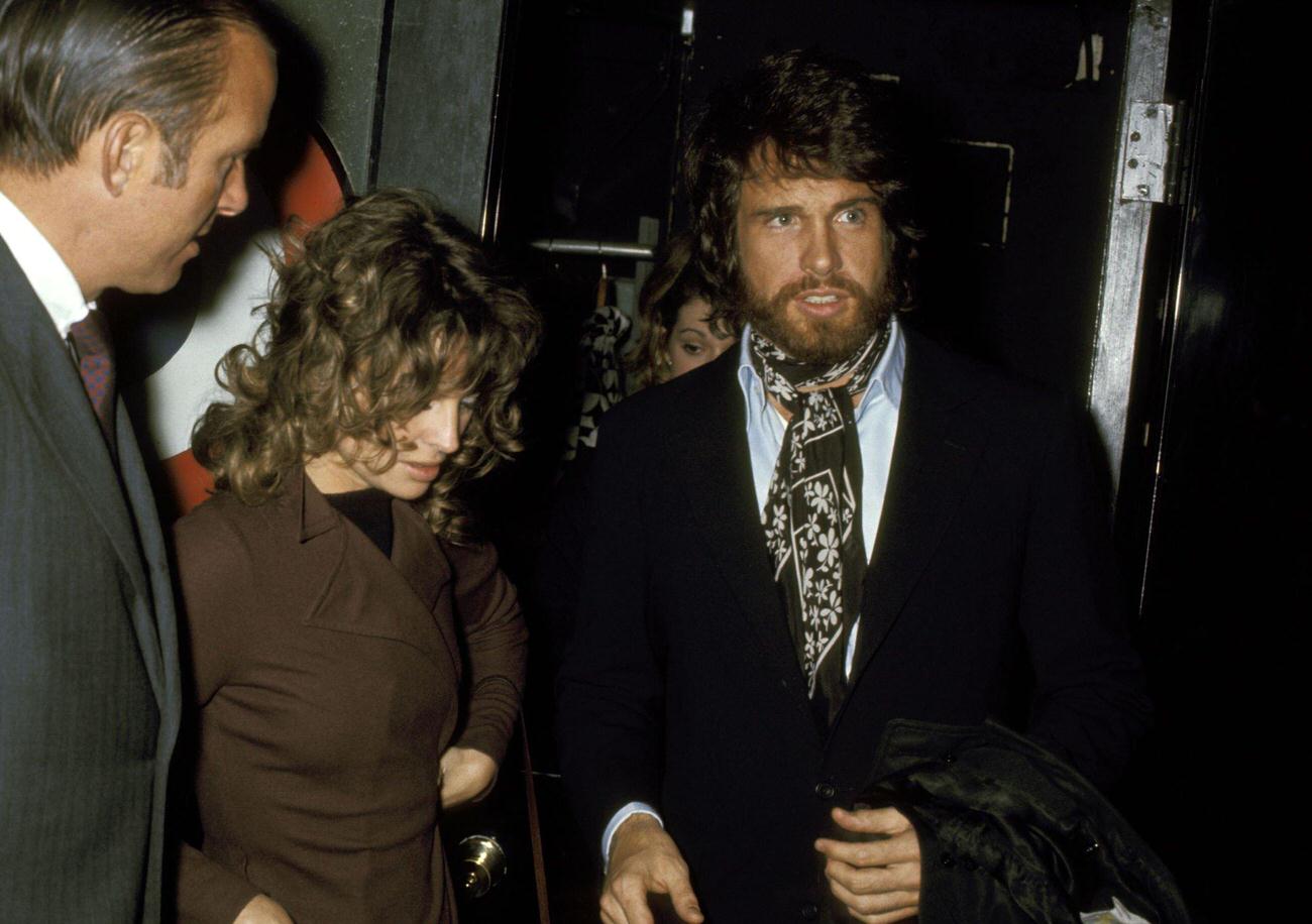 Julie Christie And Warren Beatty At The Benefit For The American Film Institute, May 27, 1970.