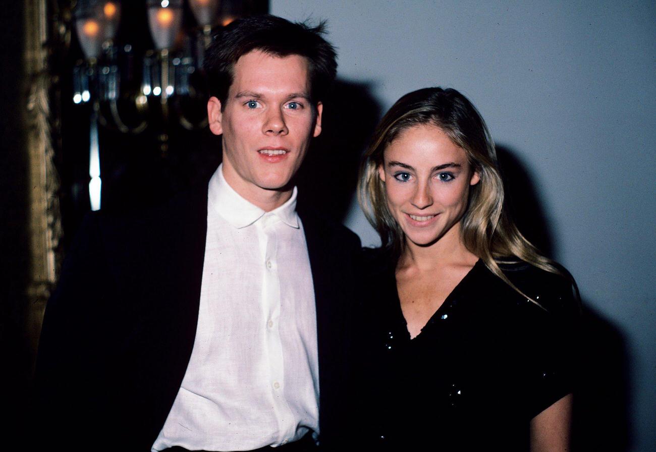 Kevin Bacon And Tracy Pollan In New York City, 1984.