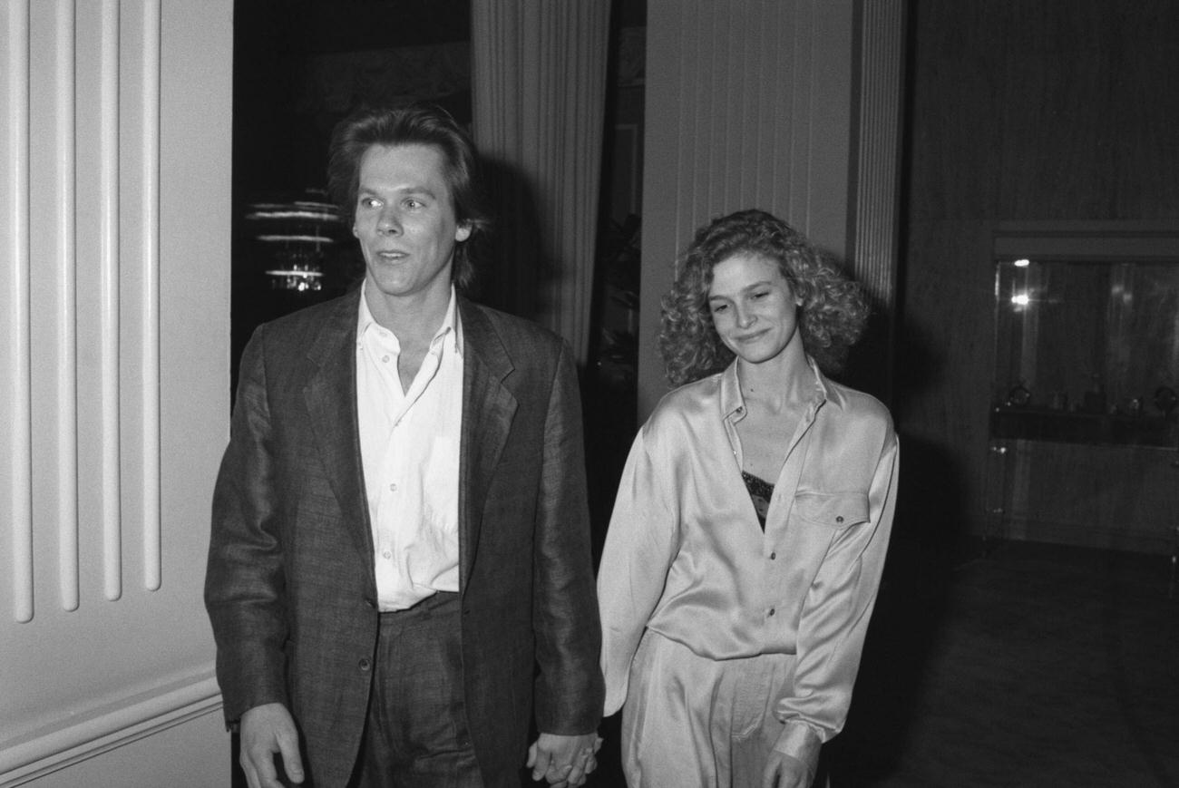 Kevin Bacon And Kyra Sedgwick, Circa 1985.