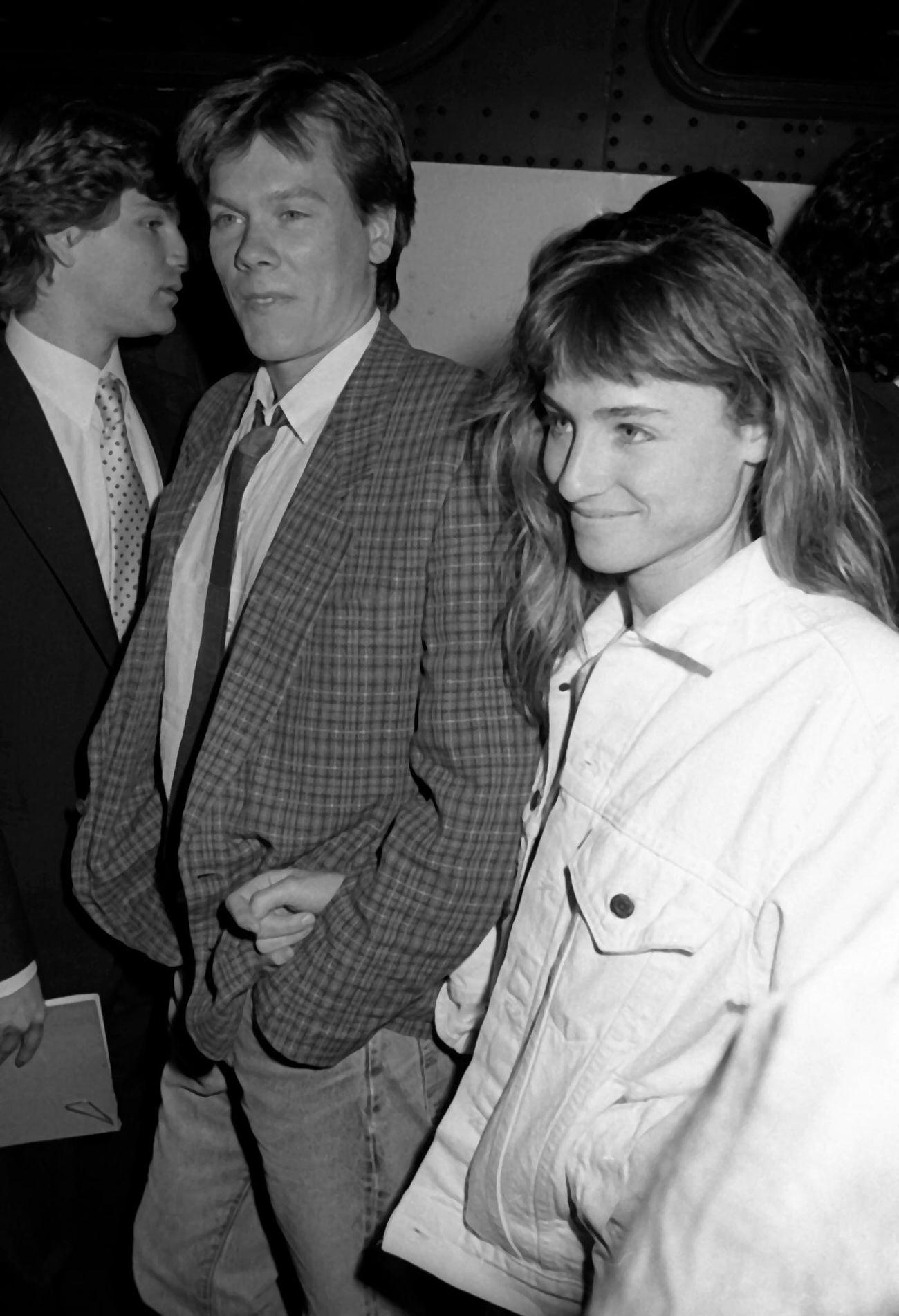 Kevin Bacon At The &Amp;Quot;Perfect&Amp;Quot; Premiere, May 29, 1985, New York City.