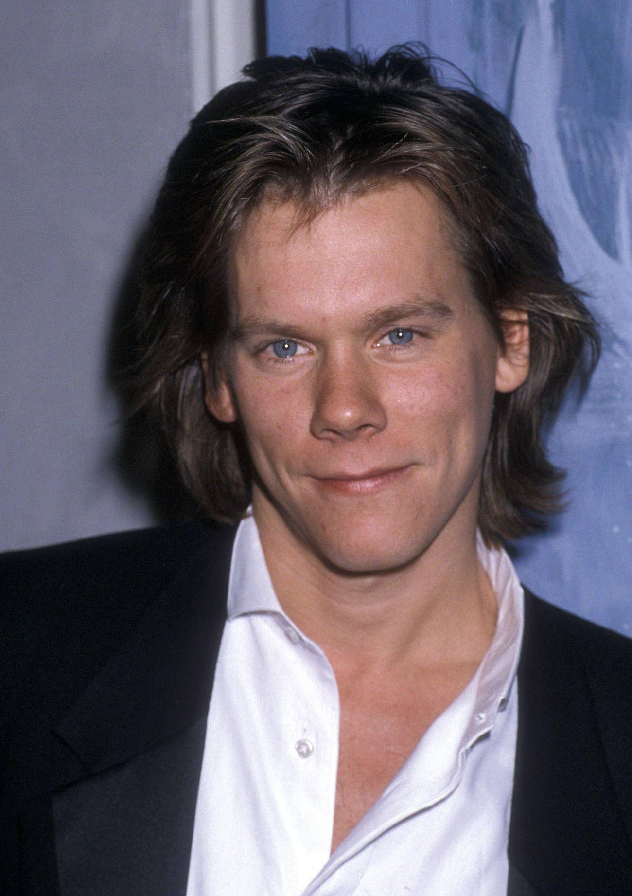 Kevin Bacon At The Pro-Peace Benefit For The Great Peace March, January 18, 1986, New York City.