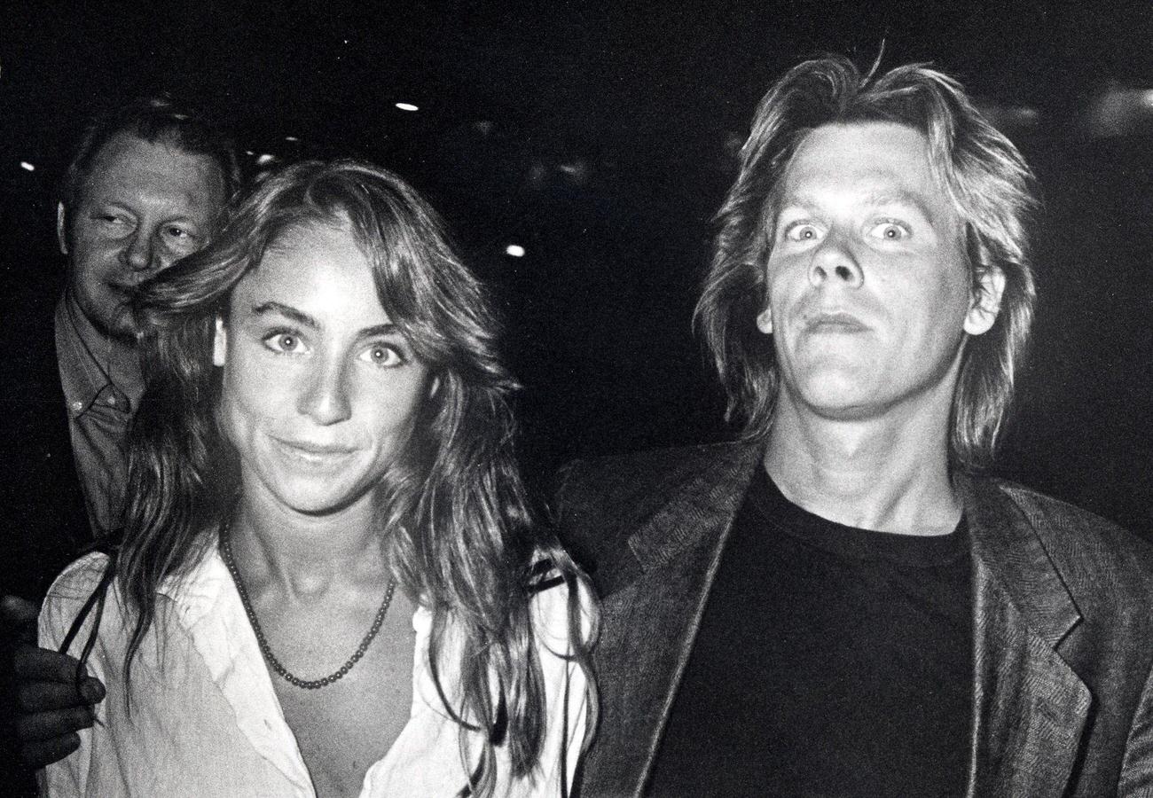 Tracy Pollan And Kevin Bacon At The &Amp;Quot;Top Gun&Amp;Quot; New York City Premiere.