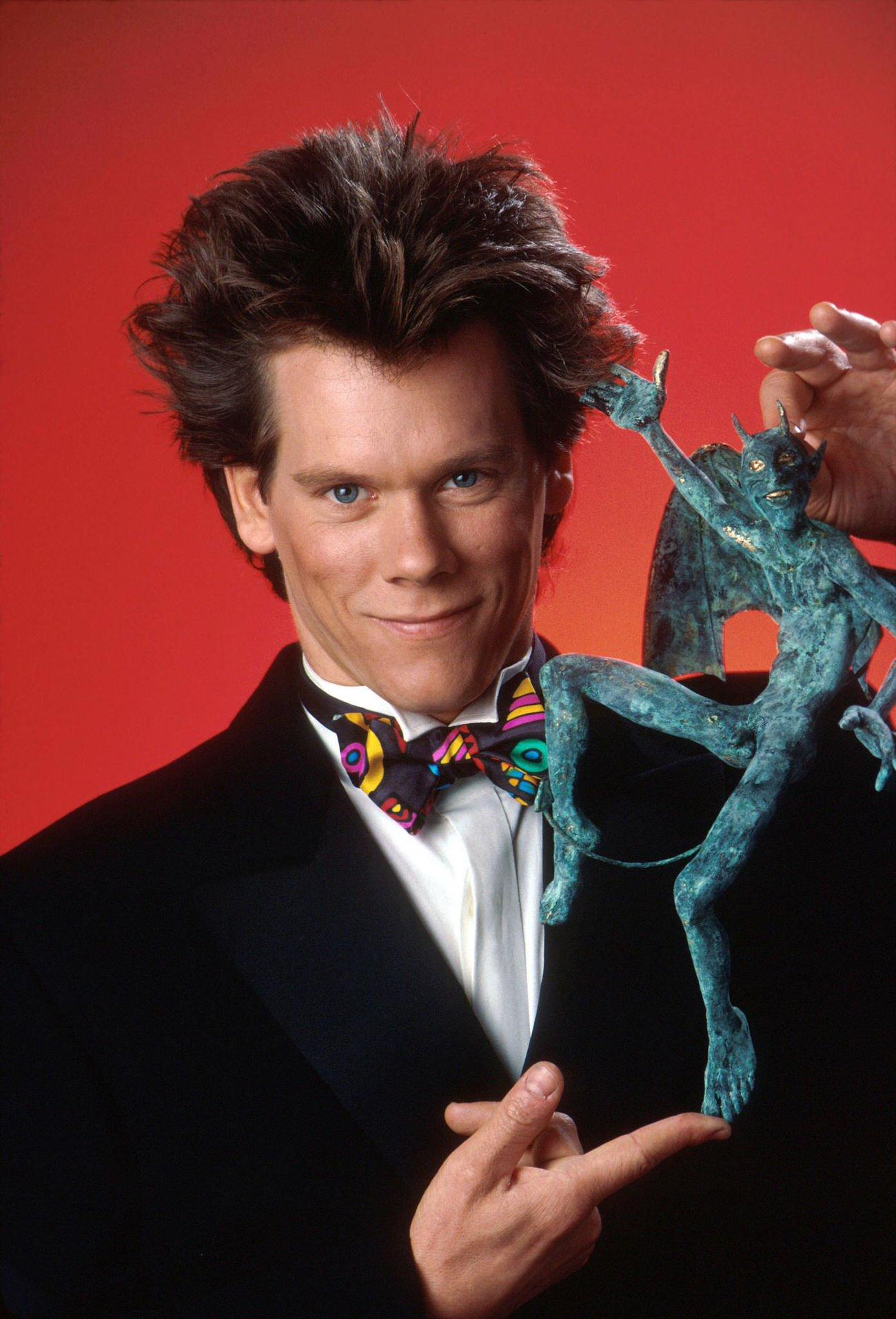 Kevin Bacon Studio Photo Shoot, New York, August 1988.