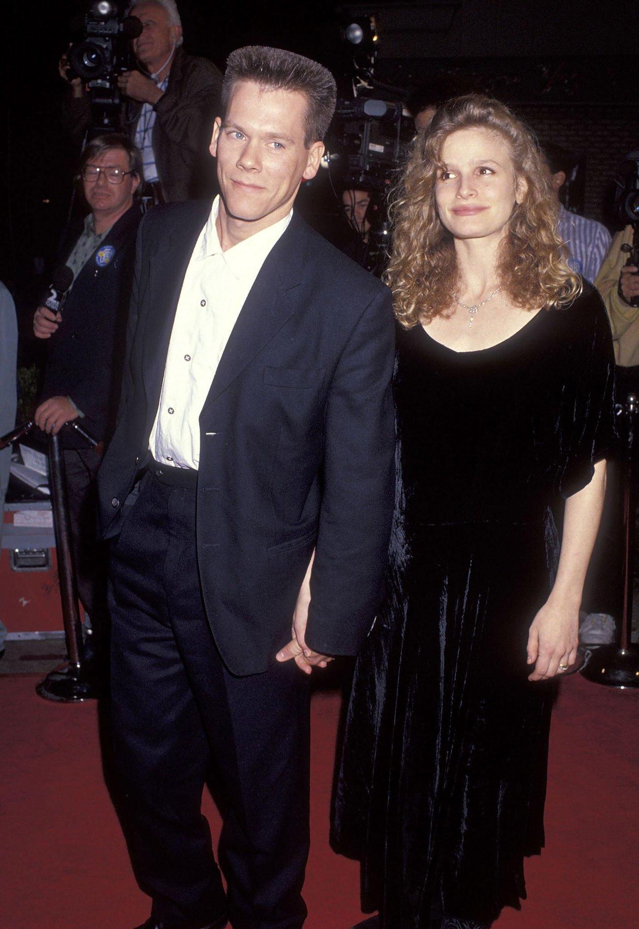 Kevin Bacon And Kyra Sedgwick At The &Amp;Quot;Jfk&Amp;Quot; Westwood Premiere, December 17, 1991, Westwood, California.