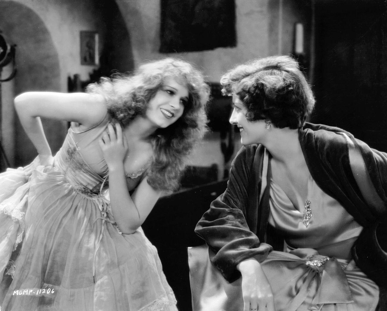 Joan Crawford And Lili Damita, 21St December 1928.