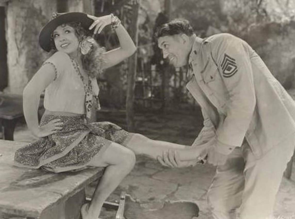 Lili Damita And Victor Mclaglen.