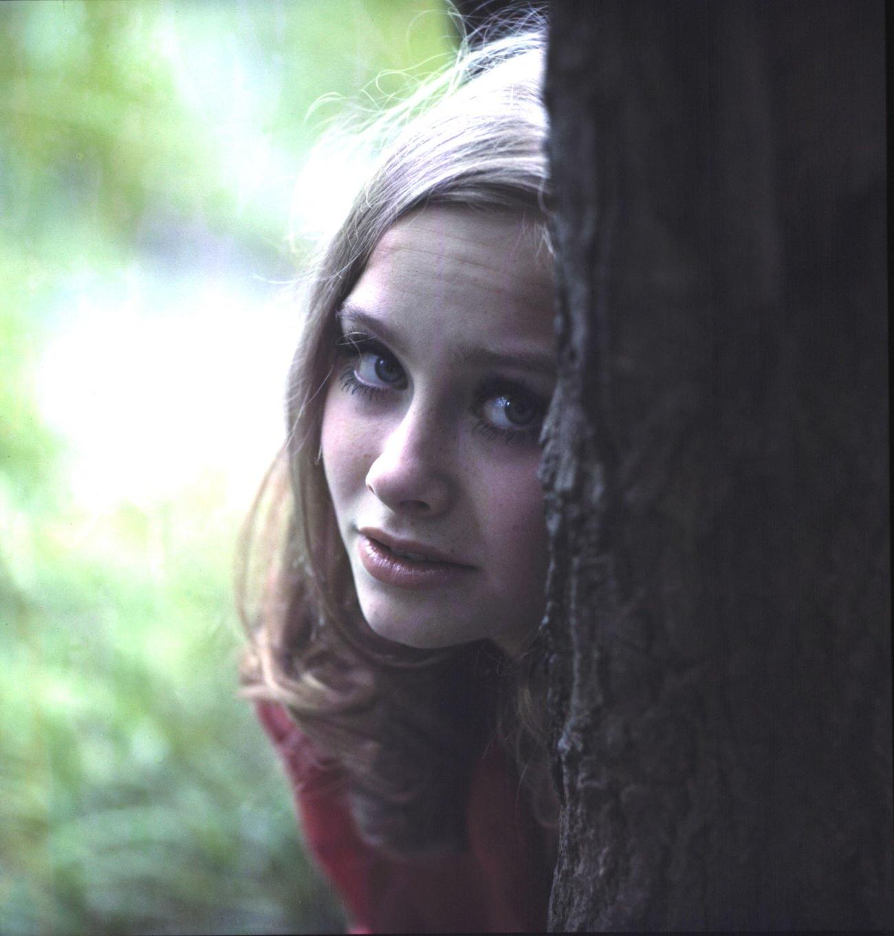 Linda Hayden, Star Of 'Baby Love', At Home, 1968.