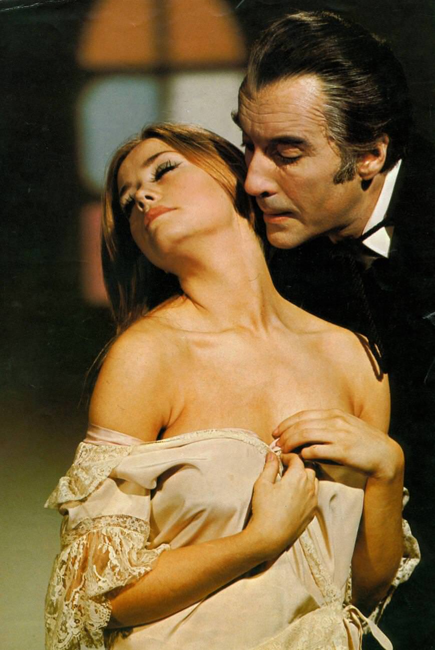 'Taste The Blood Of Dracula', 1970, Featuring Christopher Lee And Linda Hayden.