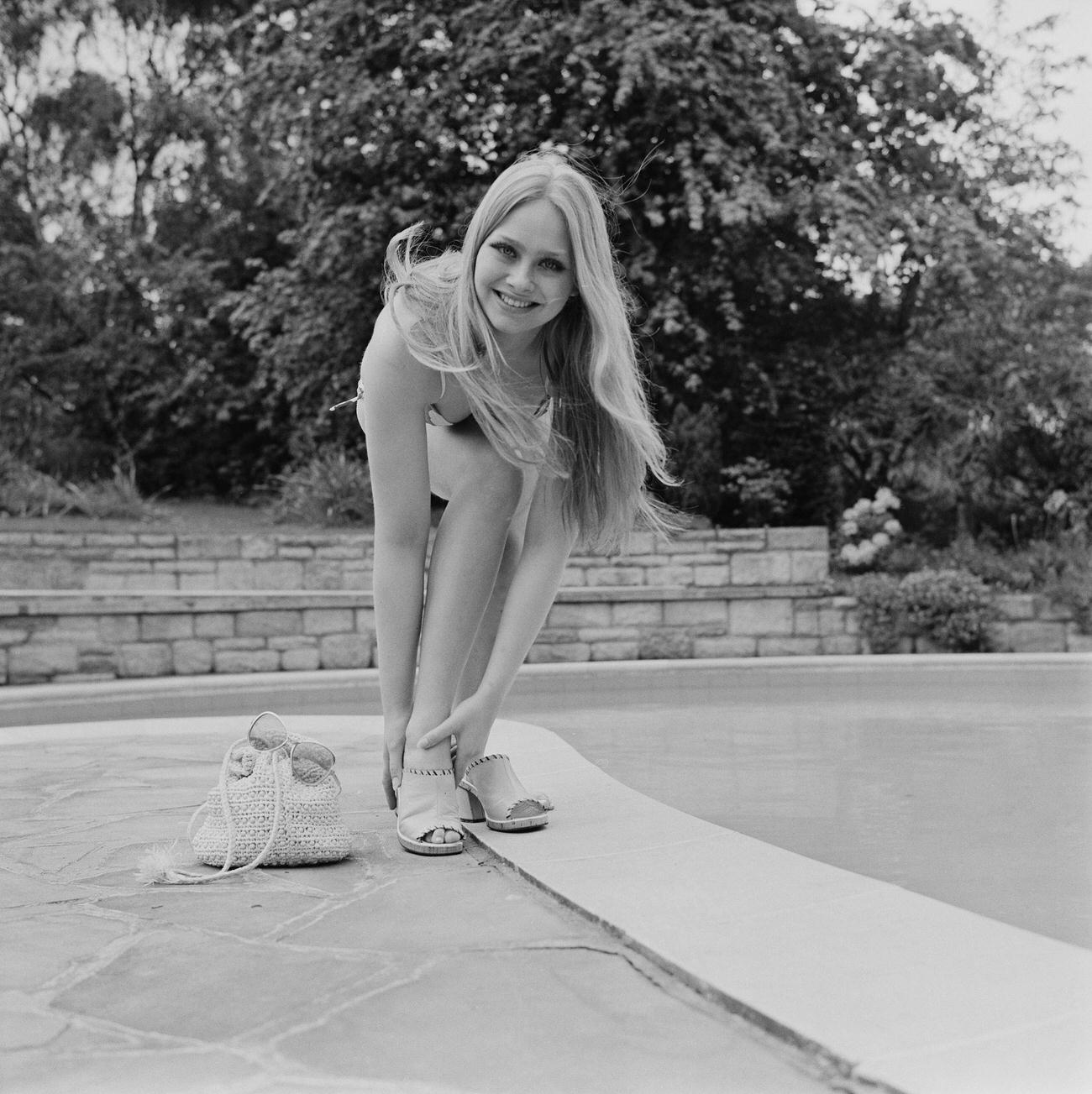 Linda Hayden In Bikini, 1971.