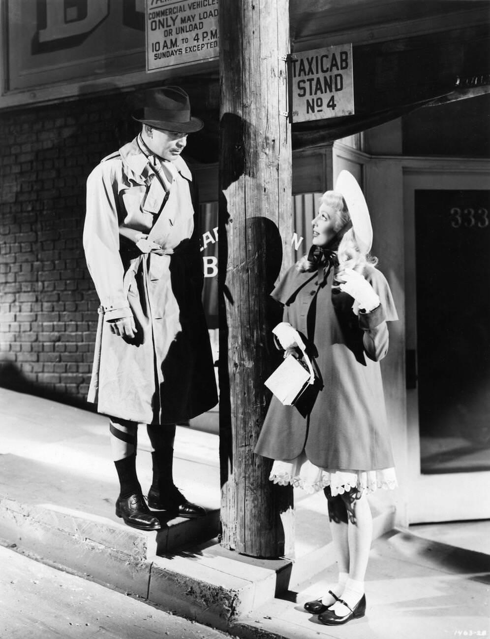 Clark Gable And Loretta Young In 'Key To The City', 1950.