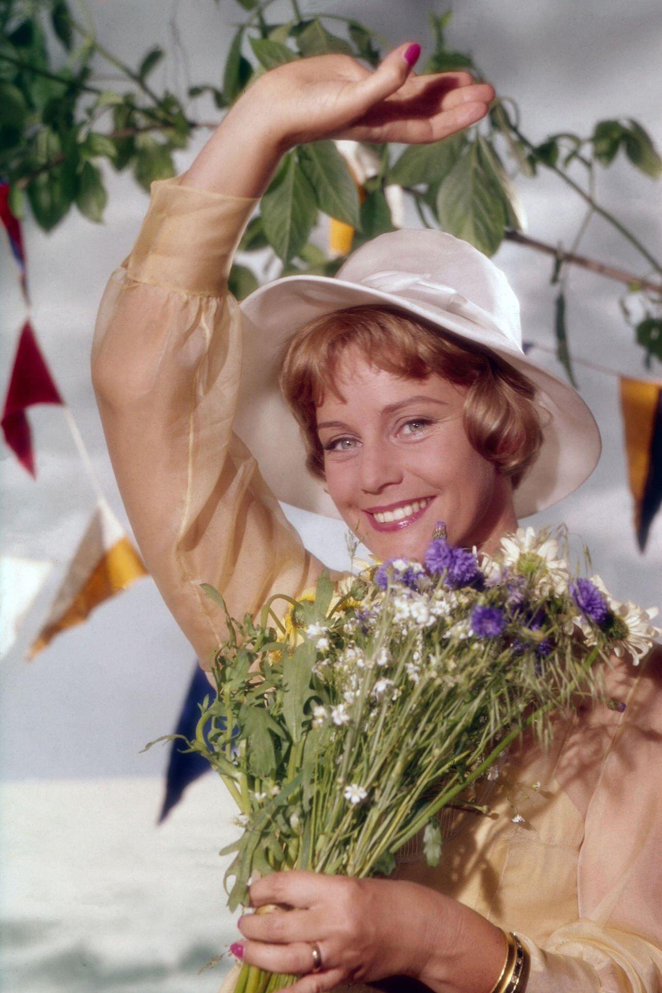 Maria Schell, Germany, 1950S.