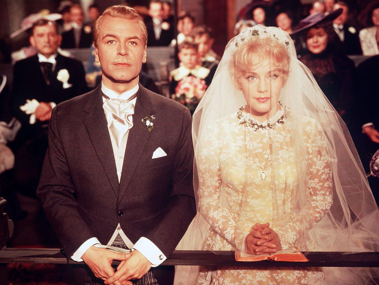 Maria Schell In 'Das Riesenrad', Germany, 1961.