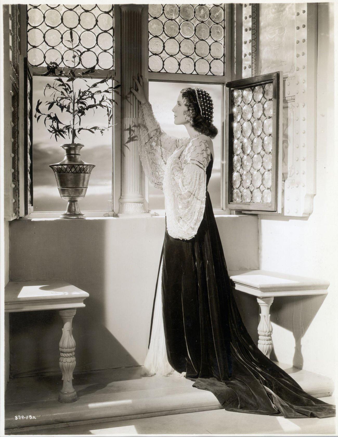 Norma Shearer In Costume As Juliet In The 1936 Film Version Of &Amp;Quot;Romeo And Juliet.&Amp;Quot;