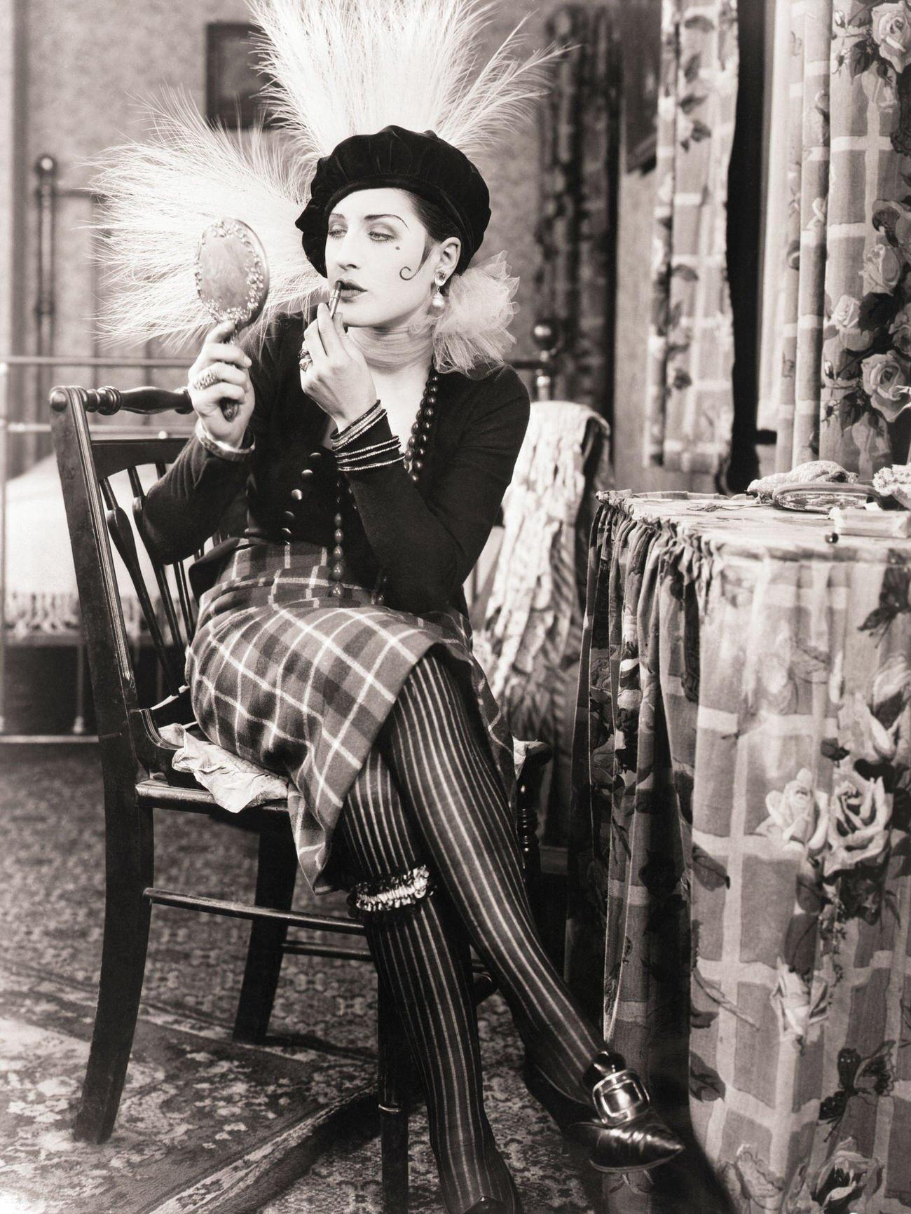 Norma Shearer In A Scene From The 1925 Silent Film &Amp;Quot;Lady Of The Night.&Amp;Quot;