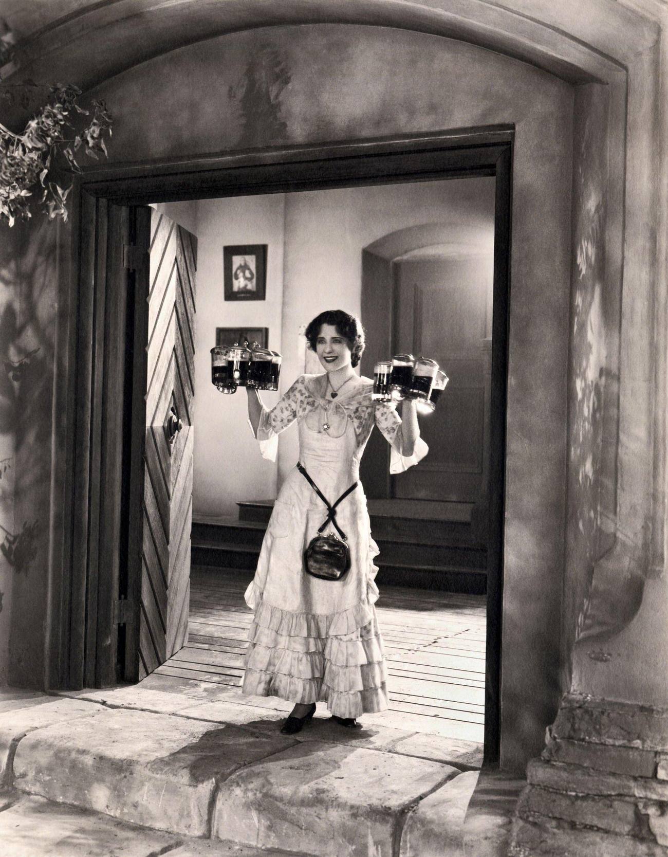 Norma Shearer In 'The Student Prince In Old Heidelberg,' 1927.