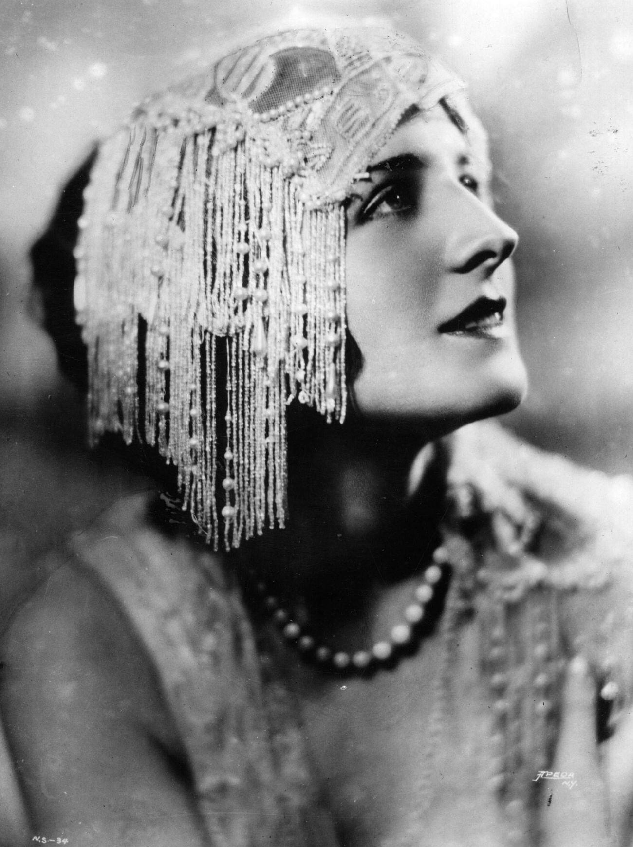 Norma Shearer, Canadian Born Actress Who Starred In Silent Films And Then Talkies, Circa 1928.