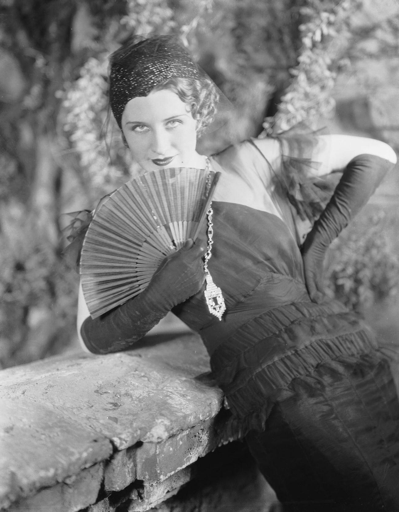 Norma Shearer In A Publicity Shot For 'Let Us Be Gay', Circa 1930.